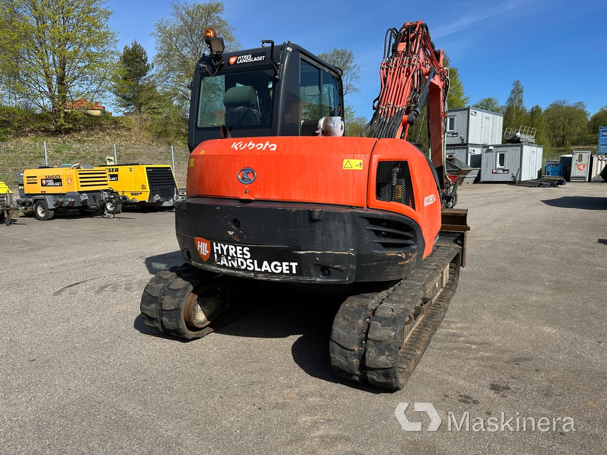 Grävmaskin Kubota KX080-4 - Pelle sur chenille: photos 5 Grävmaskin Kubota KX080-4 - Pelle sur chenille: photos 5