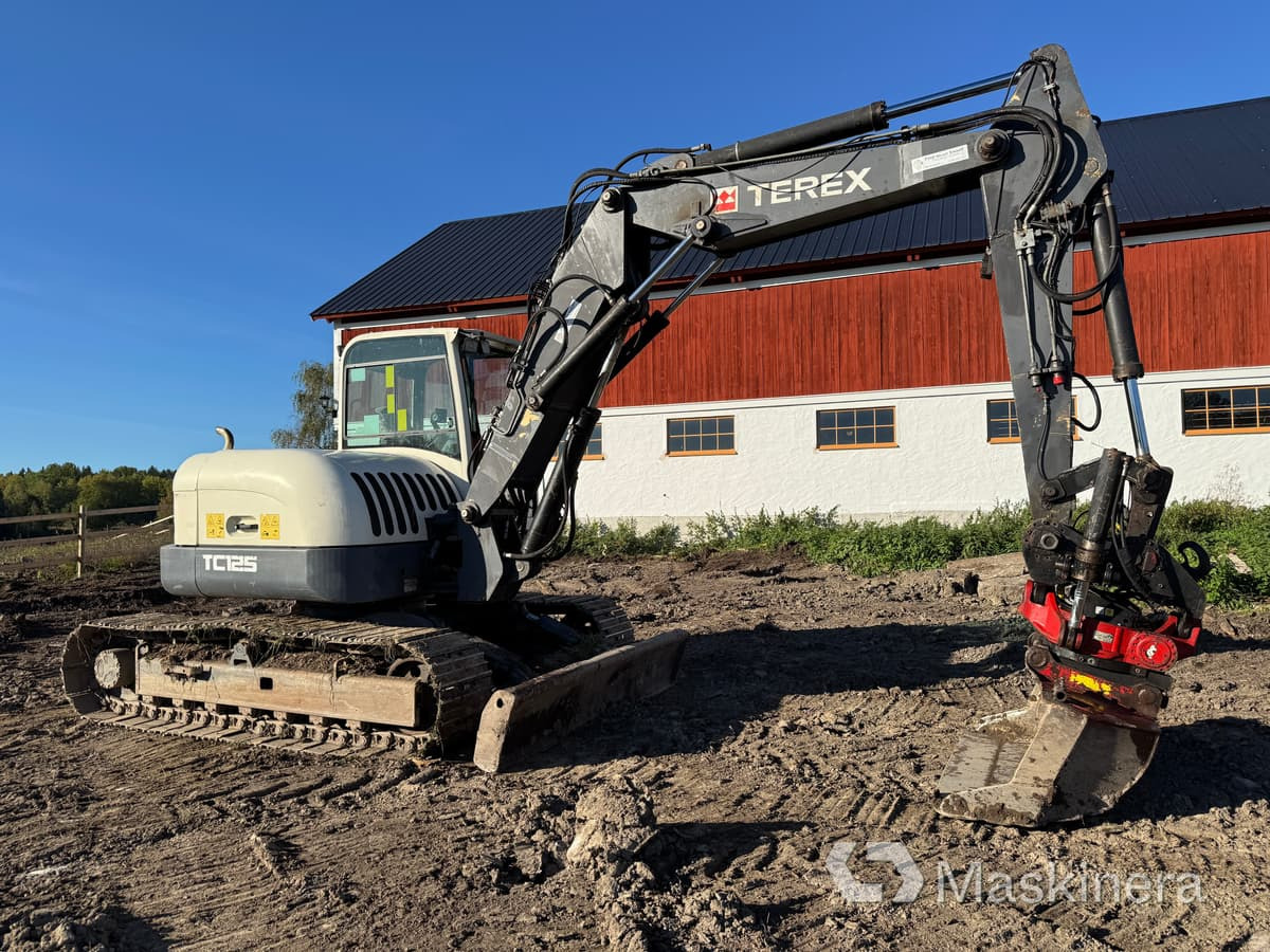 Grävmaskin Terex TC125 Mono/GA - Pelle sur chenille: photos 4 Grävmaskin Terex TC125 Mono/GA - Pelle sur chenille: photos 4