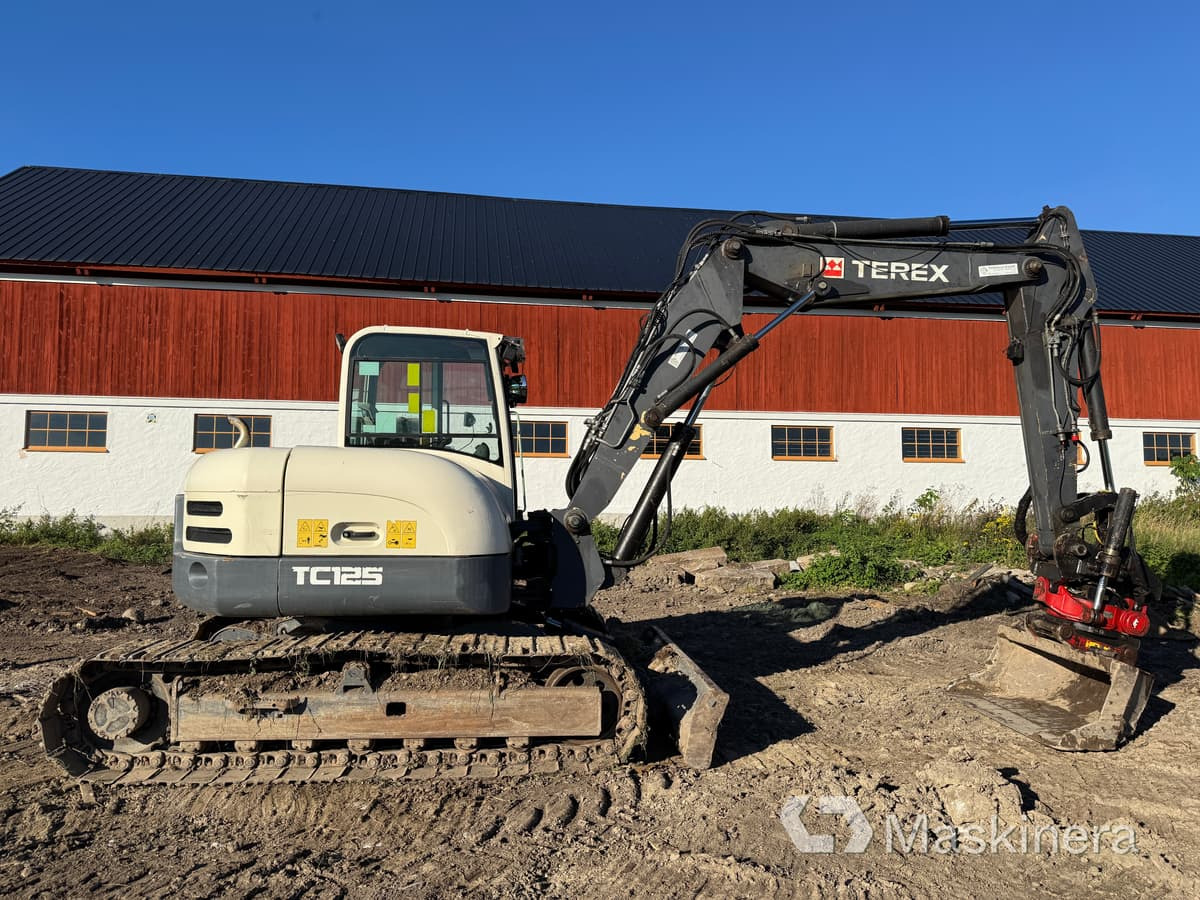 Grävmaskin Terex TC125 Mono/GA - Pelle sur chenille: photos 5 Grävmaskin Terex TC125 Mono/GA - Pelle sur chenille: photos 5