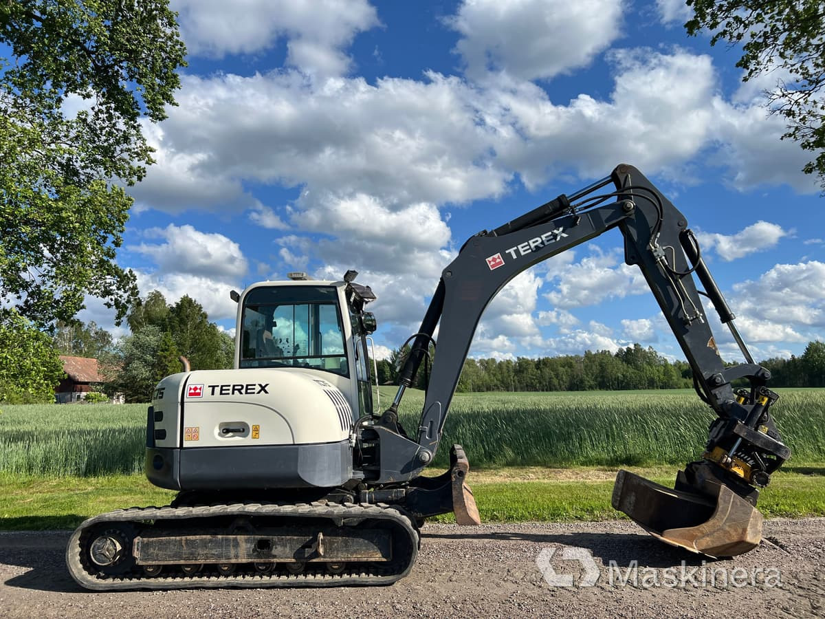 Grävmaskin Terex TC75 - Pelle sur chenille: photos 4 Grävmaskin Terex TC75 - Pelle sur chenille: photos 4