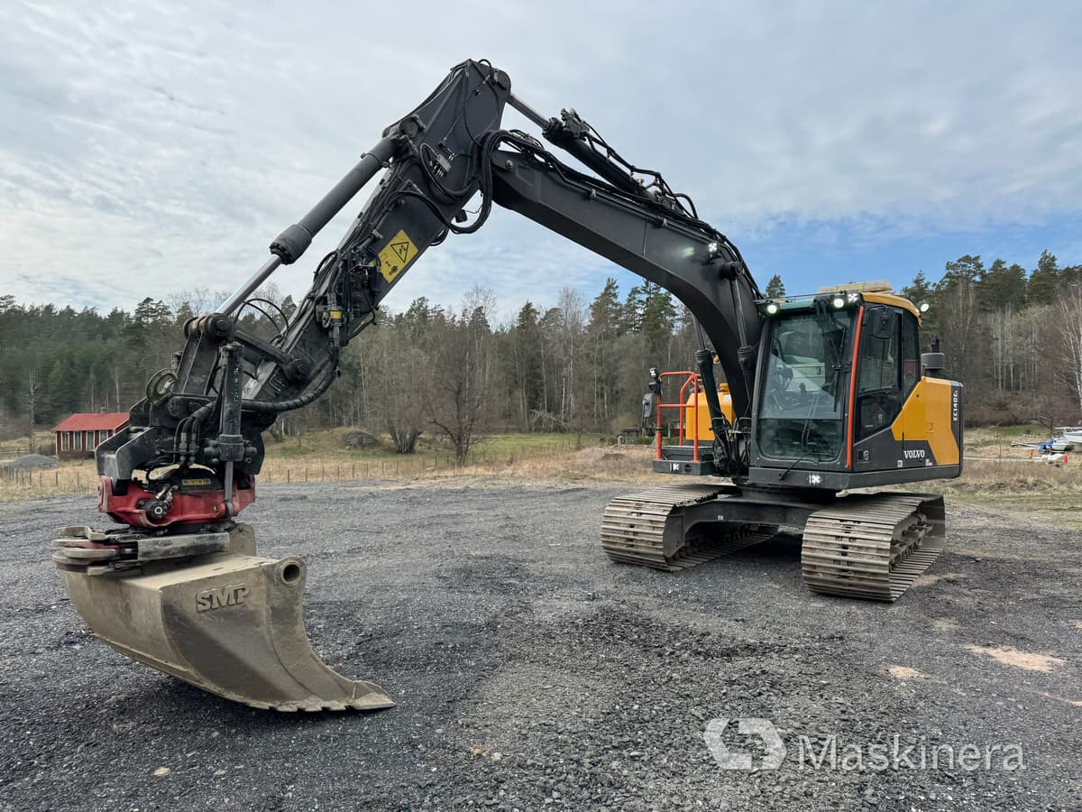 Grävmaskin Volvo EC140EL - Pelle sur chenille: photos 1 Grävmaskin Volvo EC140EL - Pelle sur chenille: photos 1