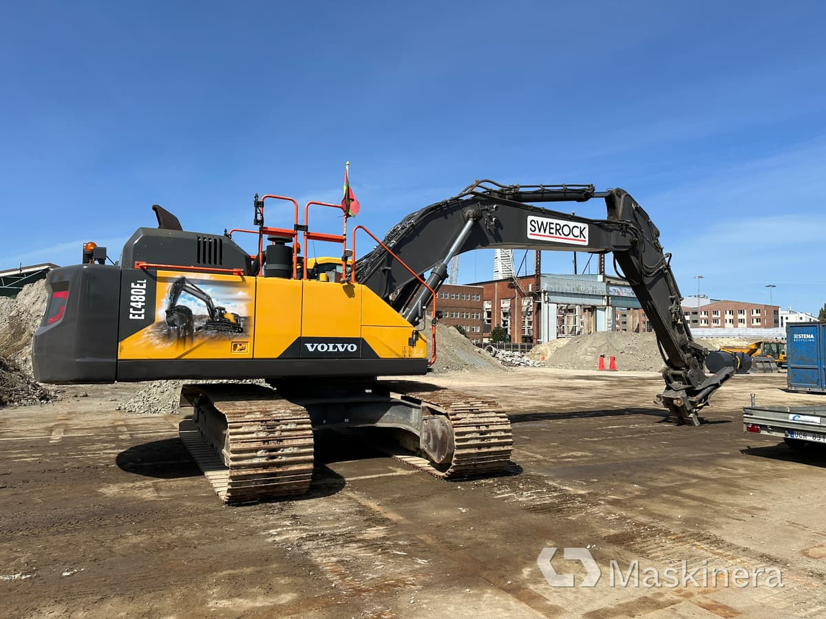 Grävmaskin Volvo EC480EL + grävsystem - Pelle sur chenille: photos 5 Grävmaskin Volvo EC480EL + grävsystem - Pelle sur chenille: photos 5