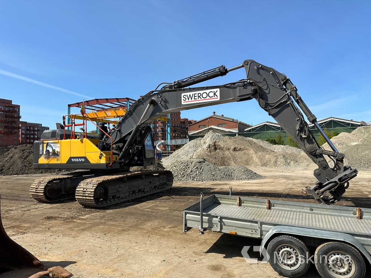 Grävmaskin Volvo EC480EL + grävsystem - Pelle sur chenille: photos 4 Grävmaskin Volvo EC480EL + grävsystem - Pelle sur chenille: photos 4
