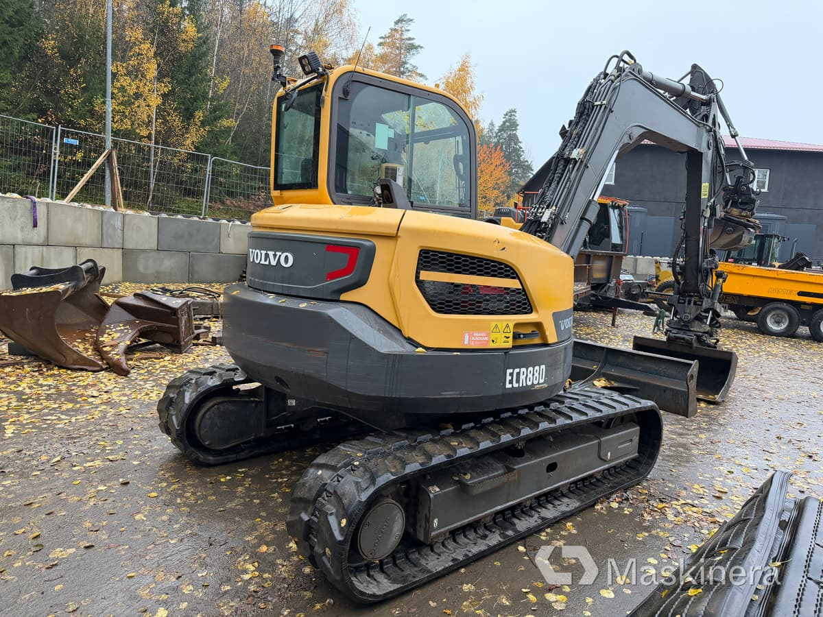 Grävmaskin Volvo ECR88D med tillbehör - Pelle sur chenille: photos 4 Grävmaskin Volvo ECR88D med tillbehör - Pelle sur chenille: photos 4