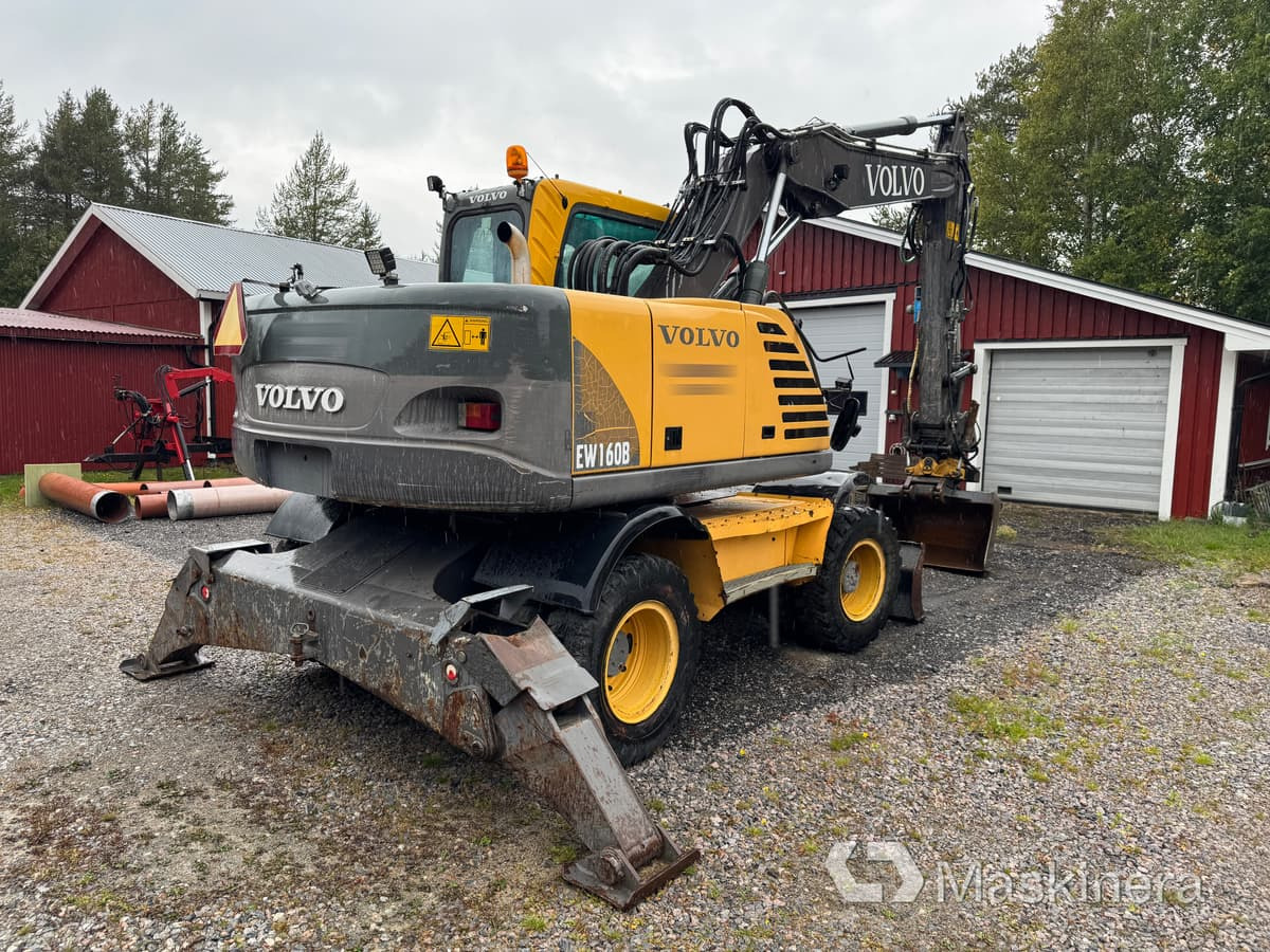 Hjulgrävare Volvo EW160B med tillbehör - Pelle sur chenille: photos 5 Hjulgrävare Volvo EW160B med tillbehör - Pelle sur chenille: photos 5