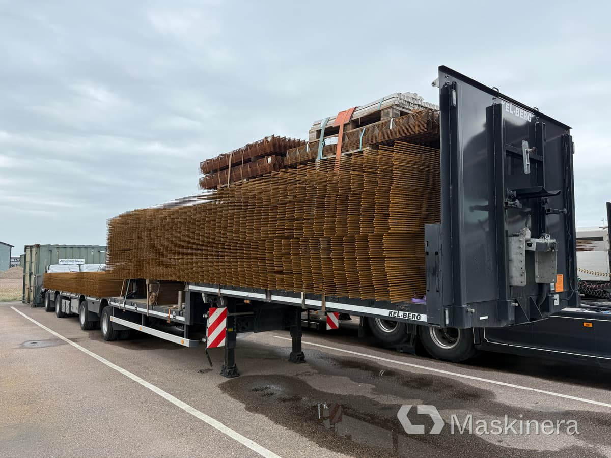 Jumbotrailer Kel-Berg S600H - Semi-remorque surbaissé: photos 1 Jumbotrailer Kel-Berg S600H - Semi-remorque surbaissé: photos 1
