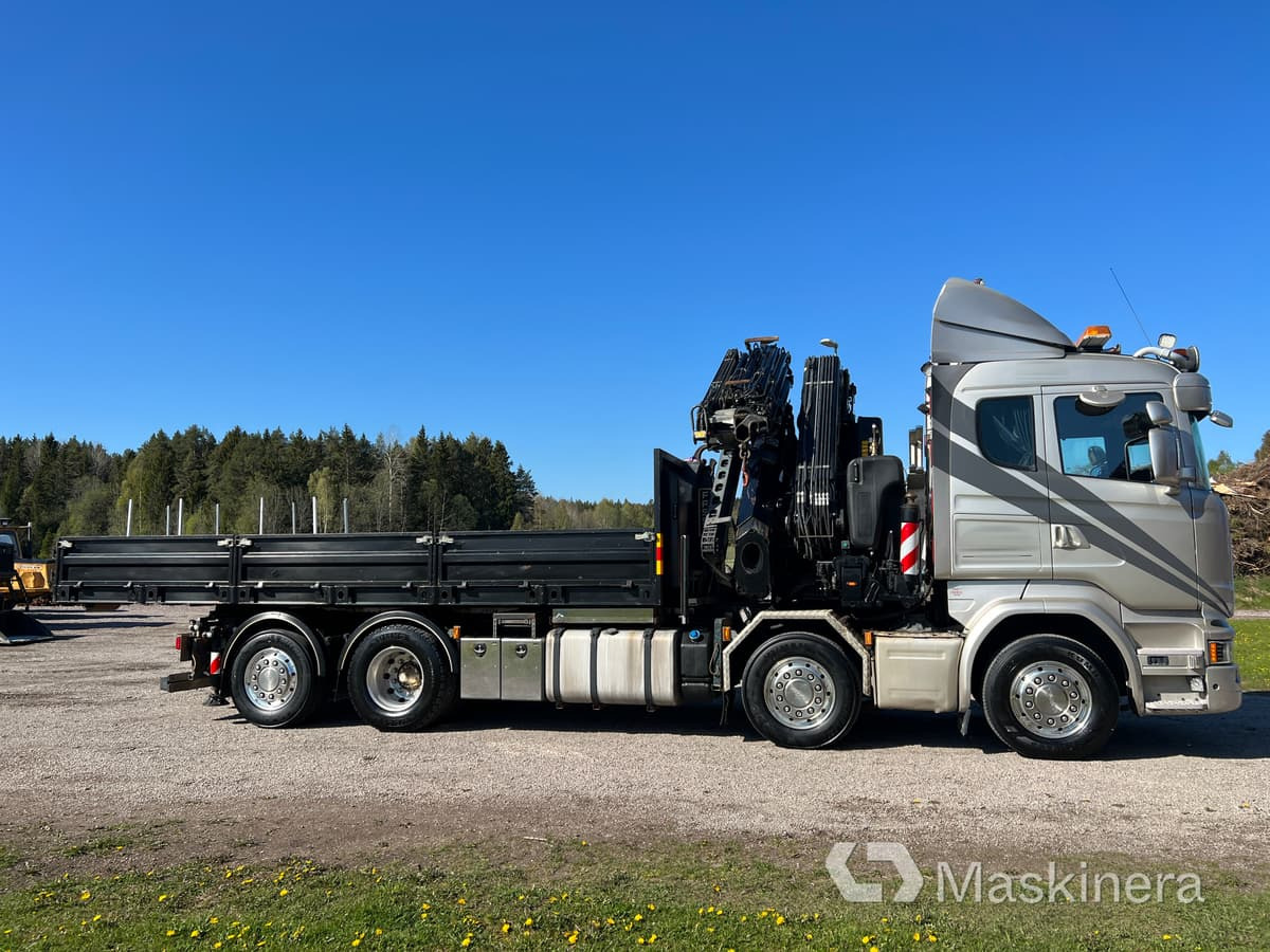 Kranväxlare Scania R450 Fassi F660RA.2.26 med jibb - Camion ampliroll, Camion grue: photos 4 Kranväxlare Scania R450 Fassi F660RA.2.26 med jibb - Camion ampliroll, Camion grue: photos 4