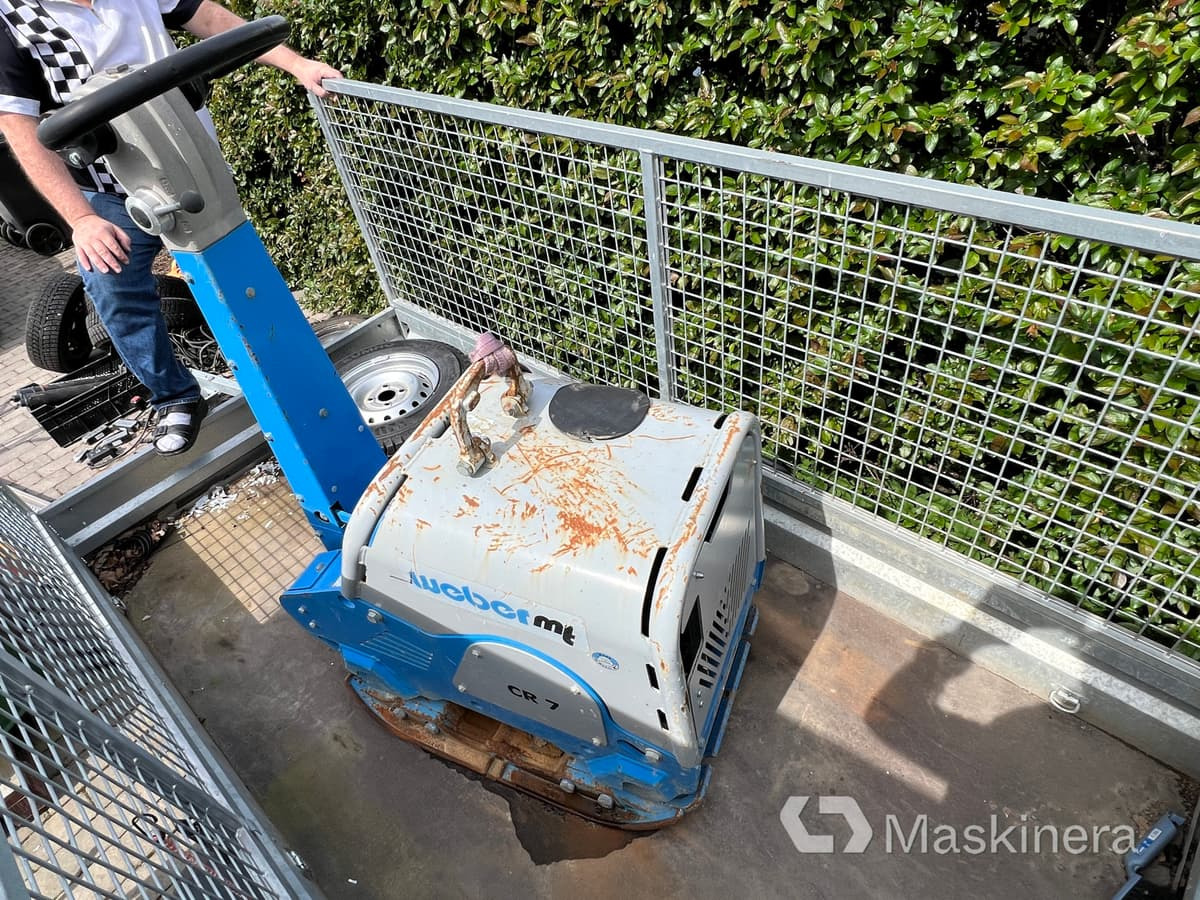 Markvibrator Weber MT CR7 - Plaque vibrante: photos 3 Markvibrator Weber MT CR7 - Plaque vibrante: photos 3