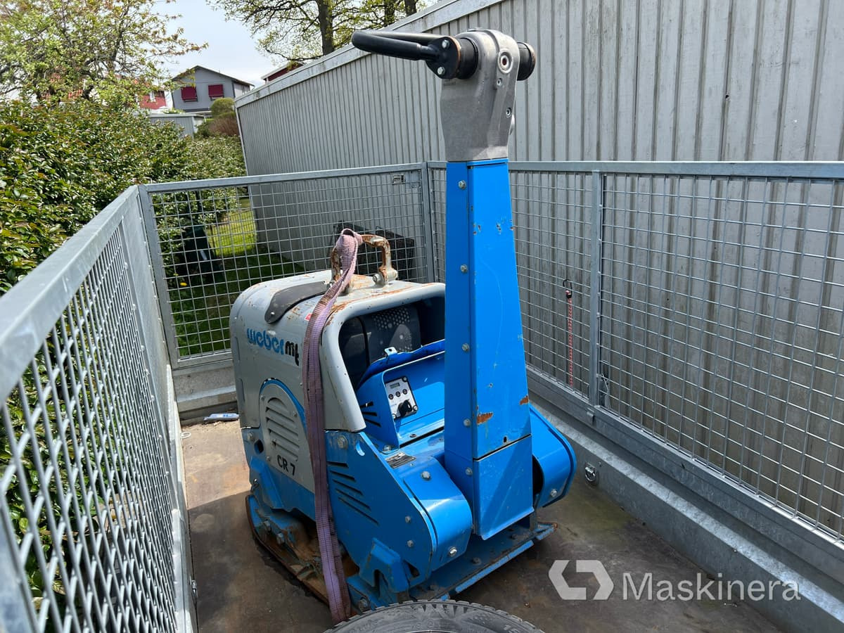 Markvibrator Weber MT CR7 - Plaque vibrante: photos 1 Markvibrator Weber MT CR7 - Plaque vibrante: photos 1