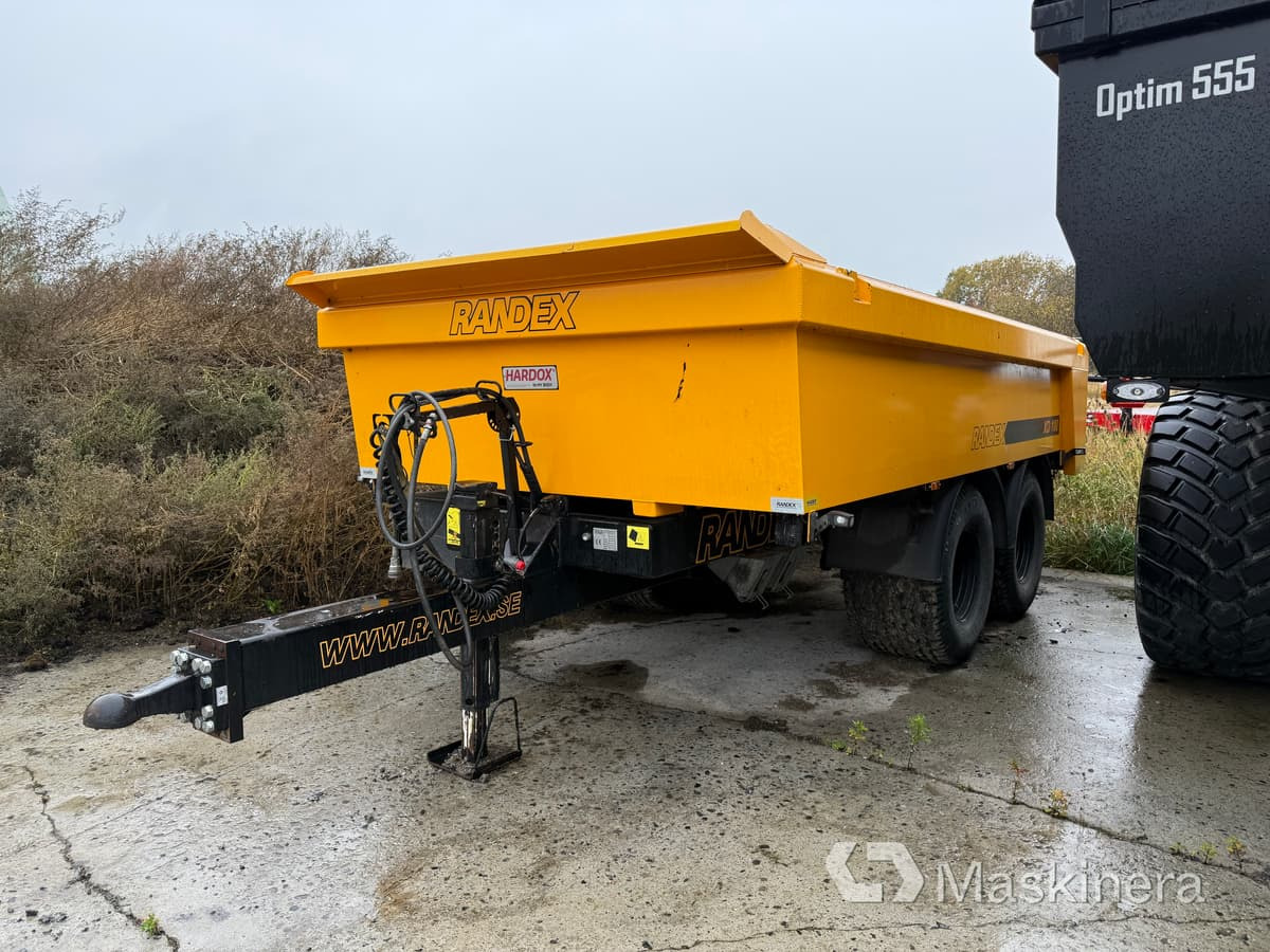 Randex XD100 Dumpervagn Randex XD 100 - Remorque benne: photos 1 Randex XD100 Dumpervagn Randex XD 100 - Remorque benne: photos 1