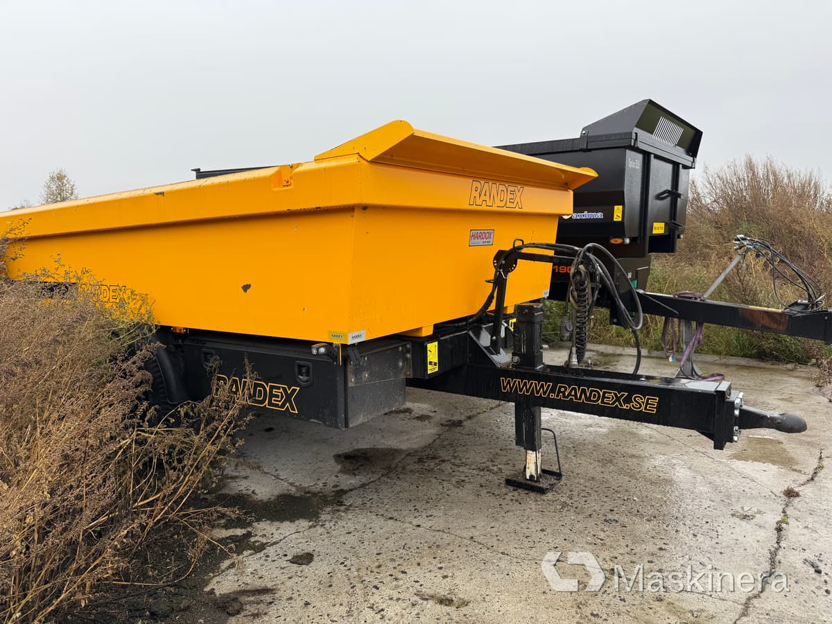 Randex XD100 Dumpervagn Randex XD 100 - Remorque benne: photos 4 Randex XD100 Dumpervagn Randex XD 100 - Remorque benne: photos 4