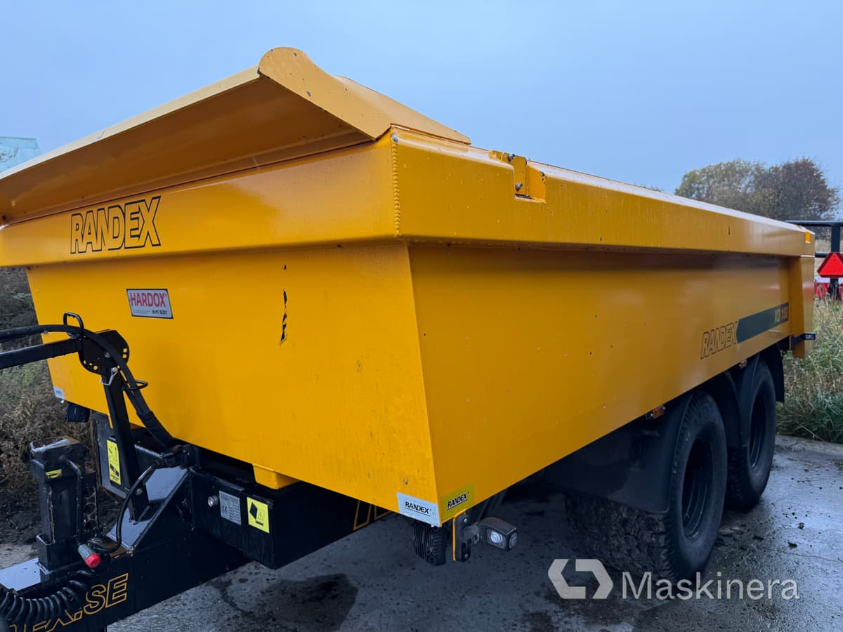 Randex XD100 Dumpervagn Randex XD 100 - Remorque benne: photos 5 Randex XD100 Dumpervagn Randex XD 100 - Remorque benne: photos 5
