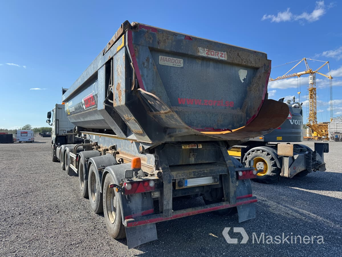 Schakttrailer Zorzi 36 S 075 PRS - Semi-remorque benne: photos 4 Schakttrailer Zorzi 36 S 075 PRS - Semi-remorque benne: photos 4