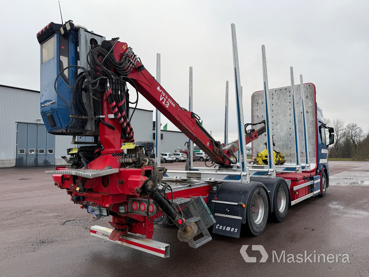 Timmerbil Scania R650B 6X4 - Camion grumier, Camion grue: photos 5 Timmerbil Scania R650B 6X4 - Camion grumier, Camion grue: photos 5