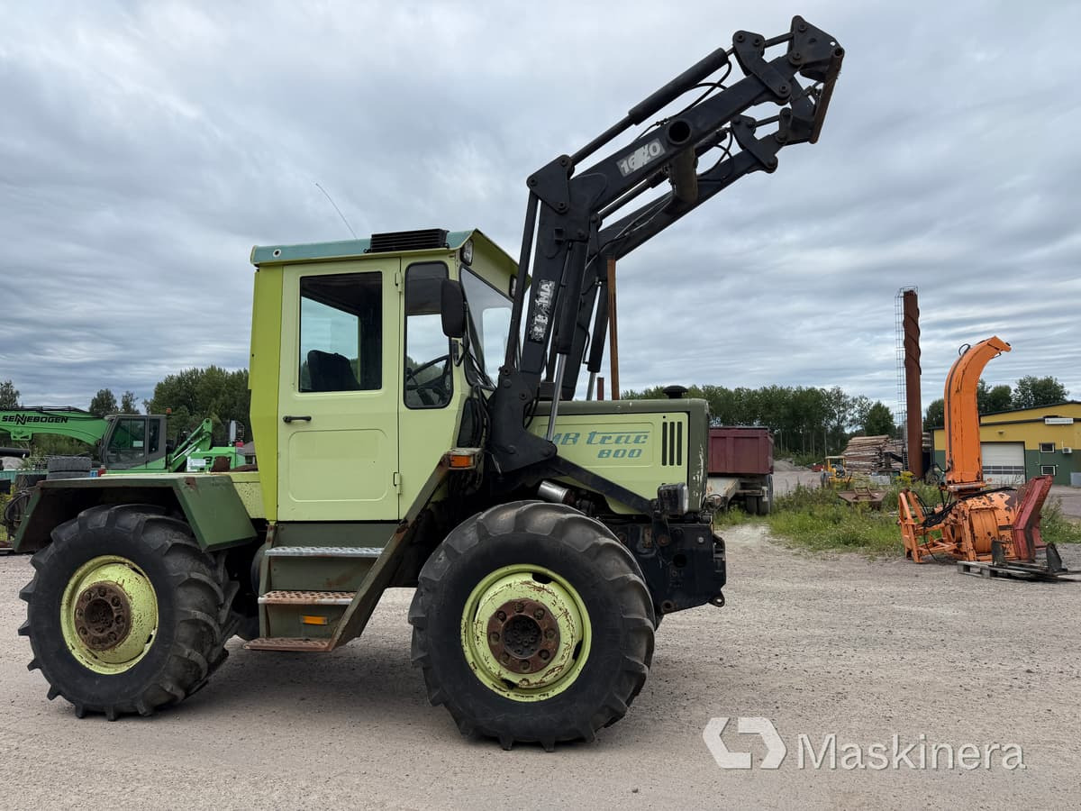 Traktor Mercedes-benz MB Trac 800 - Tracteur agricole: photos 5 Traktor Mercedes-benz MB Trac 800 - Tracteur agricole: photos 5