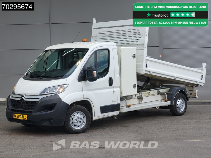 Citroën Jumper 110pk Kipper met Kist Trekhaak Euro6 Tipper Benne Kieper Trekhaak - Véhicule utilitaire benne: photos 1 Citroën Jumper 110pk Kipper met Kist Trekhaak Euro6 Tipper Benne Kieper Trekhaak - Véhicule utilitaire benne: photos 1