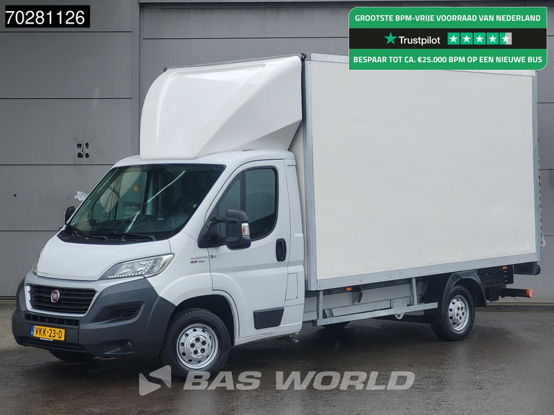 Fiat Ducato 130pk Euro6 Laadklep Bakwagen Zijdeur Airco Cruise Meubelbak Koffer 20m3 Airco Cruise control - Fourgon: photos 1 Fiat Ducato 130pk Euro6 Laadklep Bakwagen Zijdeur Airco Cruise Meubelbak Koffer 20m3 Airco Cruise control - Fourgon: photos 1