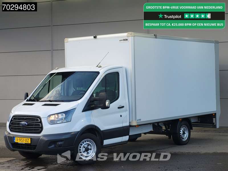 Ford Transit 130pk D'Hollandia Laadklep Bakwagen Airco Camera Euro6 Koffer Meubelbak 19m3 Airco - Fourgon: photos 1 Ford Transit 130pk D'Hollandia Laadklep Bakwagen Airco Camera Euro6 Koffer Meubelbak 19m3 Airco - Fourgon: photos 1