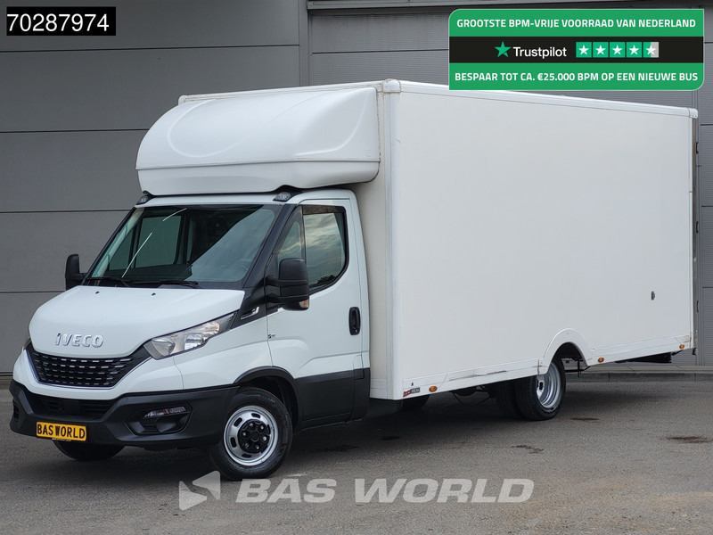 Iveco Daily 35C14 Automaat Luchtvering 530cm lang! Verkoopwagen Bakwagen Airco Cruise Camera Euro6 Meubelbak Plancher Foodtruck Paardenwagen - Fourgon: photos 1 Iveco Daily 35C14 Automaat Luchtvering 530cm lang! Verkoopwagen Bakwagen Airco Cruise Camera Euro6 Meubelbak Plancher Foodtruck Paardenwagen - Fourgon: photos 1