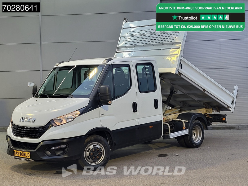 Iveco Daily 35C14 Kipper Dubbel Cabine Dubbellucht 3,5t Trekhaak Airco Cruise Tipper Benne Kieper Airco Dubbel cabine Trekhaak Cruise contro - Véhicule utilitaire benne: photos 1 Iveco Daily 35C14 Kipper Dubbel Cabine Dubbellucht 3,5t Trekhaak Airco Cruise Tipper Benne Kieper Airco Dubbel cabine Trekhaak Cruise contro - Véhicule utilitaire benne: photos 1