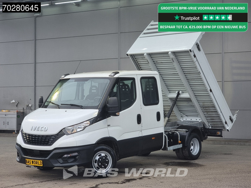 Iveco Daily 35C14 Kipper Dubbel Cabine Dubbellucht 3,5t Trekhaak Airco Cruise Tipper Benne Kieper Airco Dubbel cabine Trekhaak Cruise contro - Véhicule utilitaire benne: photos 1 Iveco Daily 35C14 Kipper Dubbel Cabine Dubbellucht 3,5t Trekhaak Airco Cruise Tipper Benne Kieper Airco Dubbel cabine Trekhaak Cruise contro - Véhicule utilitaire benne: photos 1