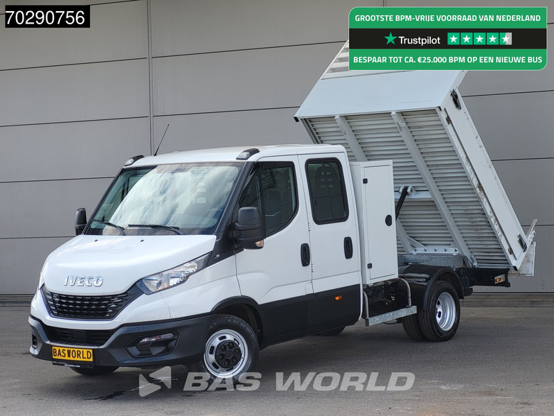 Iveco Daily 35C14 Kipper met Kist Dubbel Cabine Dubbellucht 3,5t Trekhaak Airco Cruise Euro6 Kieper Tipper Benne 2m3 Airco Trekhaak Cruise c - Véhicule utilitaire benne: photos 1 Iveco Daily 35C14 Kipper met Kist Dubbel Cabine Dubbellucht 3,5t Trekhaak Airco Cruise Euro6 Kieper Tipper Benne 2m3 Airco Trekhaak Cruise c - Véhicule utilitaire benne: photos 1