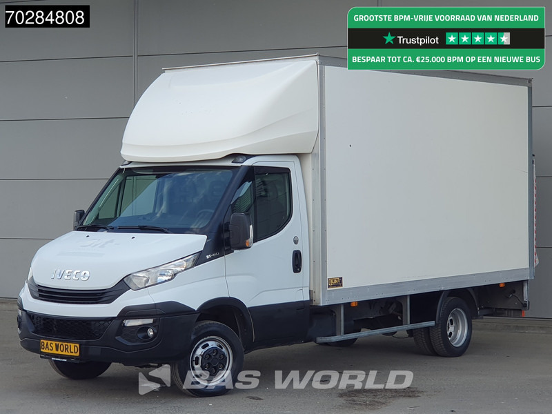 Iveco Daily 35C14 Laadklep Dubbellucht Bakwagen Airco Cruise Euro6 Meubelbak Koffer 21m3 Airco Cruise control - Fourgon: photos 1 Iveco Daily 35C14 Laadklep Dubbellucht Bakwagen Airco Cruise Euro6 Meubelbak Koffer 21m3 Airco Cruise control - Fourgon: photos 1