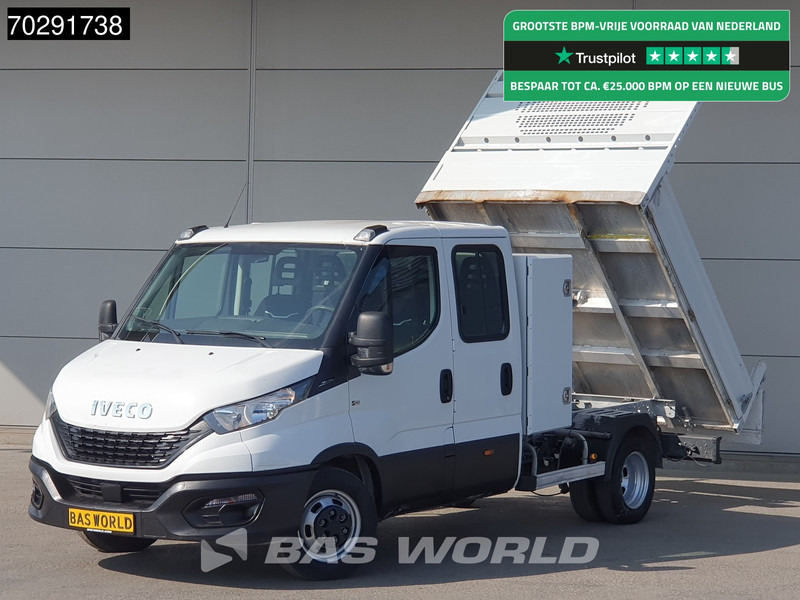 Iveco Daily 35C14 Open Laadbak met Kist Dubbel Cabine Dubbellucht 3,5t Trekhaak Airco Cruise Euro6 Pritsche Pickup Open Box 2m3 Airco Trekha - Fourgon plateau: photos 1 Iveco Daily 35C14 Open Laadbak met Kist Dubbel Cabine Dubbellucht 3,5t Trekhaak Airco Cruise Euro6 Pritsche Pickup Open Box 2m3 Airco Trekha - Fourgon plateau: photos 1
