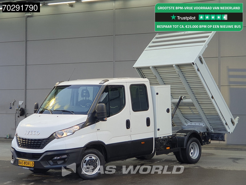 Iveco Daily 35C14 Open Laadbak met Kist Dubbel Cabine Dubbellucht 3,5t Trekhaak Airco Cruise Euro6 Pritsche Pickup Open Box 2m3 Airco Trekha - Fourgon plateau: photos 1 Iveco Daily 35C14 Open Laadbak met Kist Dubbel Cabine Dubbellucht 3,5t Trekhaak Airco Cruise Euro6 Pritsche Pickup Open Box 2m3 Airco Trekha - Fourgon plateau: photos 1
