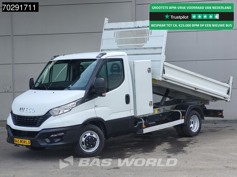 Iveco Daily 35C14 Open Laadbak met Kist Dubbellucht 3,5t Trekhaak Airco Cruise Euro6 Pritsche Pickup Open Box 2m3 Airco Trekhaak Cruise cont - Fourgon plateau: photos 1 Iveco Daily 35C14 Open Laadbak met Kist Dubbellucht 3,5t Trekhaak Airco Cruise Euro6 Pritsche Pickup Open Box 2m3 Airco Trekhaak Cruise cont - Fourgon plateau: photos 1