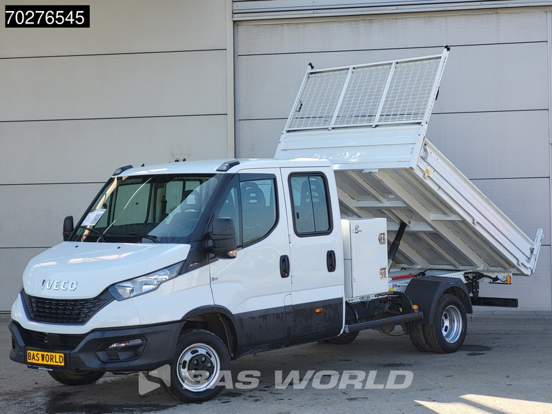 Iveco Daily 35C16 3.0L Dubbel Cabine Kipper met Kist 3,5t trekhaak Tipper Benne Kieper Airco Dubbel cabine Trekhaak Cruise control - Véhicule utilitaire benne: photos 1 Iveco Daily 35C16 3.0L Dubbel Cabine Kipper met Kist 3,5t trekhaak Tipper Benne Kieper Airco Dubbel cabine Trekhaak Cruise control - Véhicule utilitaire benne: photos 1