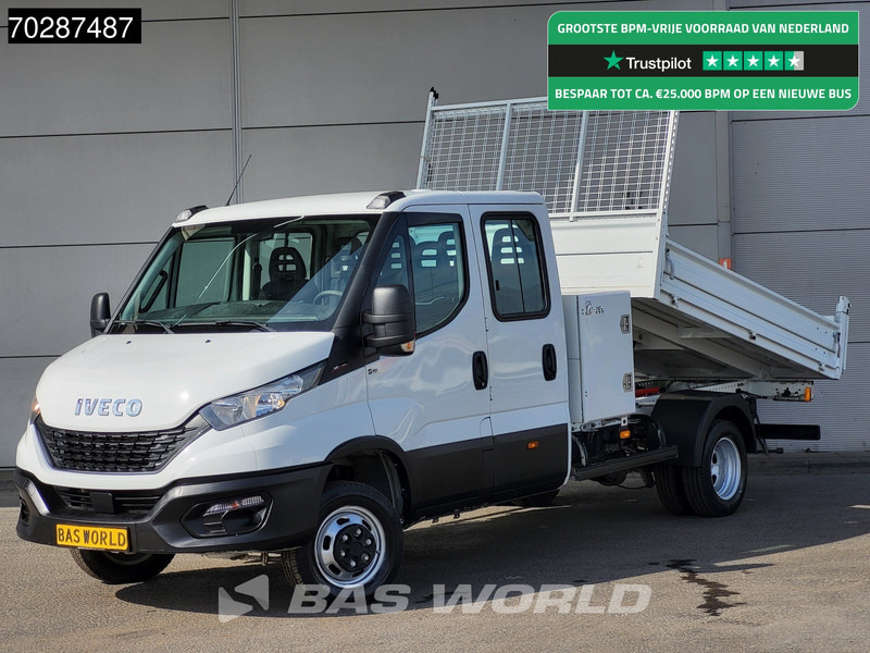Iveco Daily 35C16 3.0L Kipper met Kist Dubbel Cabine 3,5t Trekhaak Navi Airco Cruise Camera Euro6 Kieper Tipper Benne 2m3 Airco Cruise contr - Véhicule utilitaire benne: photos 1 Iveco Daily 35C16 3.0L Kipper met Kist Dubbel Cabine 3,5t Trekhaak Navi Airco Cruise Camera Euro6 Kieper Tipper Benne 2m3 Airco Cruise contr - Véhicule utilitaire benne: photos 1