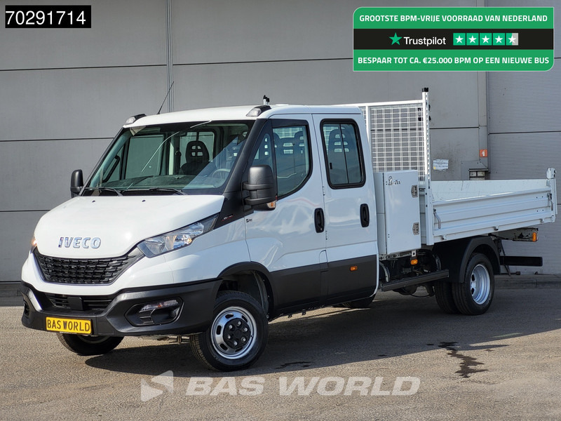 Iveco Daily 35C16 3.0L Open Laadbak met Kist Dubbel Cabine 3,5t Trekhaak Navi Airco Cruise Camera Euro6 Pritsche Pickup Open Box 2m3 Airco C - Fourgon plateau: photos 1 Iveco Daily 35C16 3.0L Open Laadbak met Kist Dubbel Cabine 3,5t Trekhaak Navi Airco Cruise Camera Euro6 Pritsche Pickup Open Box 2m3 Airco C - Fourgon plateau: photos 1