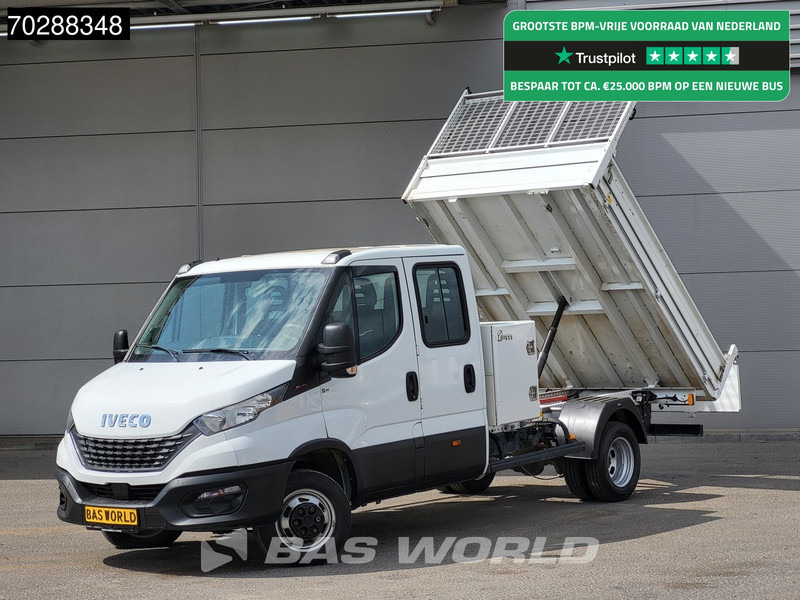 Iveco Daily 35C16 3.0L Open Laadbak met Kist Dubbel Cabine Dubbellucht 3,5t Trekhaak Airco Cruise Euro6 Pritsche Pickup Open Box Airco Trekh - Fourgon plateau: photos 1 Iveco Daily 35C16 3.0L Open Laadbak met Kist Dubbel Cabine Dubbellucht 3,5t Trekhaak Airco Cruise Euro6 Pritsche Pickup Open Box Airco Trekh - Fourgon plateau: photos 1