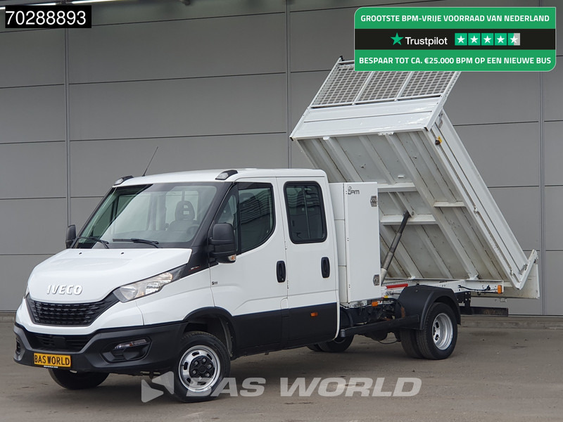 Iveco Daily 35C16 3.0L Open Laadbak met Kist Dubbel Cabine Dubbellucht 3,5t Trekhaak Airco Euro6 Pritsche Pickup Open Box 2m3 Airco Trekhaak - Fourgon plateau: photos 1 Iveco Daily 35C16 3.0L Open Laadbak met Kist Dubbel Cabine Dubbellucht 3,5t Trekhaak Airco Euro6 Pritsche Pickup Open Box 2m3 Airco Trekhaak - Fourgon plateau: photos 1