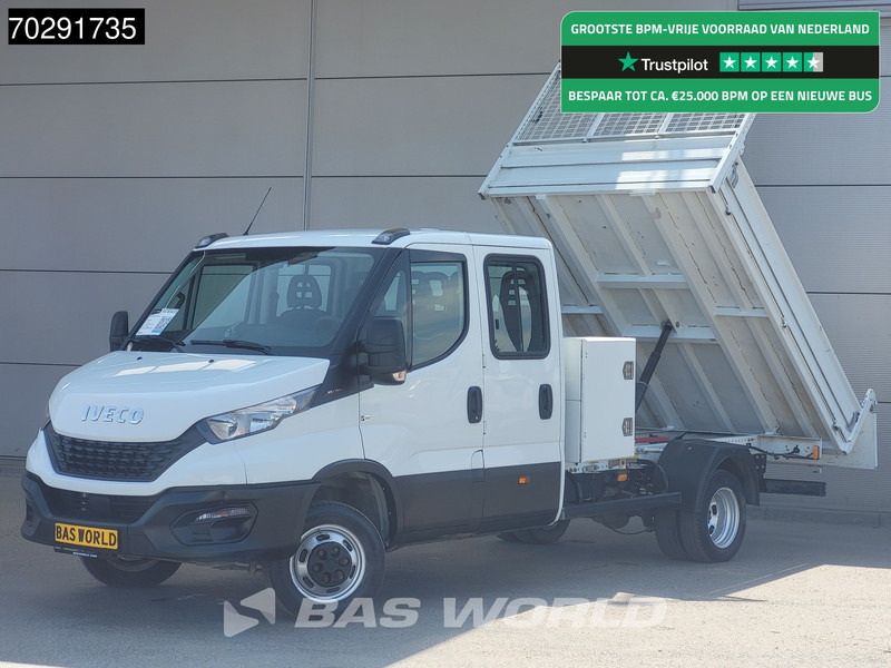 Iveco Daily 35C16 3.0L Open Laadbak met Kist Dubbel Cabine Dubbellucht 3,5t Trekhaak Navi Airco Cruise Camera Euro6 Pritsche Pickup Open Box - Fourgon plateau: photos 1 Iveco Daily 35C16 3.0L Open Laadbak met Kist Dubbel Cabine Dubbellucht 3,5t Trekhaak Navi Airco Cruise Camera Euro6 Pritsche Pickup Open Box - Fourgon plateau: photos 1