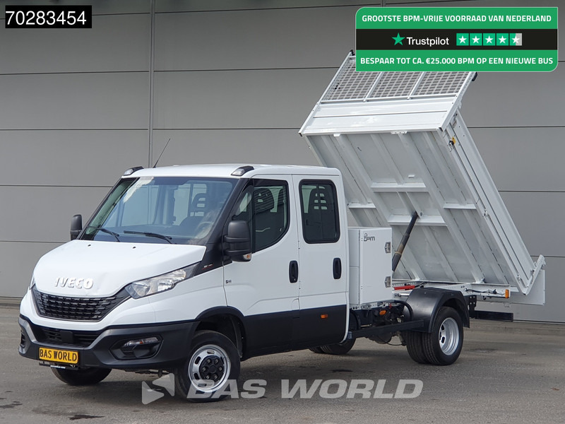 Iveco Daily 35C16 Kipper met Kist Dubbel Cabine Dubbellucht 3,5t Trekhaak Airco Cruise Euro6 Kipper Tipper Benne 2m3 Airco Trekhaak Cruise c - Véhicule utilitaire benne: photos 1 Iveco Daily 35C16 Kipper met Kist Dubbel Cabine Dubbellucht 3,5t Trekhaak Airco Cruise Euro6 Kipper Tipper Benne 2m3 Airco Trekhaak Cruise c - Véhicule utilitaire benne: photos 1