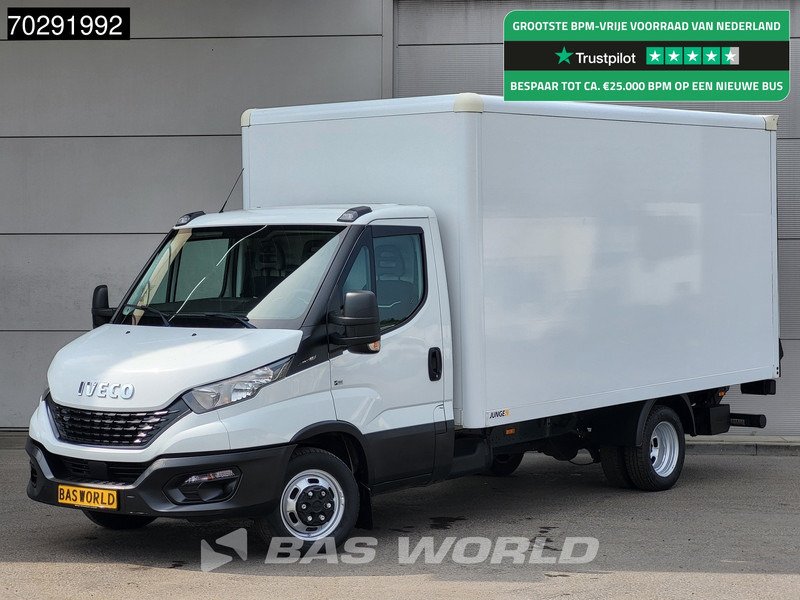 Iveco Daily 35C16 Laadklep Bakwagen Dubbellucht Airco Euro6 Meubelbak Koffer 20m3 Airco - Fourgon: photos 1 Iveco Daily 35C16 Laadklep Bakwagen Dubbellucht Airco Euro6 Meubelbak Koffer 20m3 Airco - Fourgon: photos 1