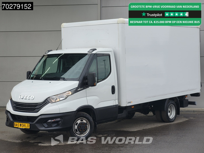 Iveco Daily 35C16 Laadklep Bakwagen Dubbelucht Camera Airco Euro6 Meubelbak Koffer 19m3 Airco - Fourgon: photos 1 Iveco Daily 35C16 Laadklep Bakwagen Dubbelucht Camera Airco Euro6 Meubelbak Koffer 19m3 Airco - Fourgon: photos 1