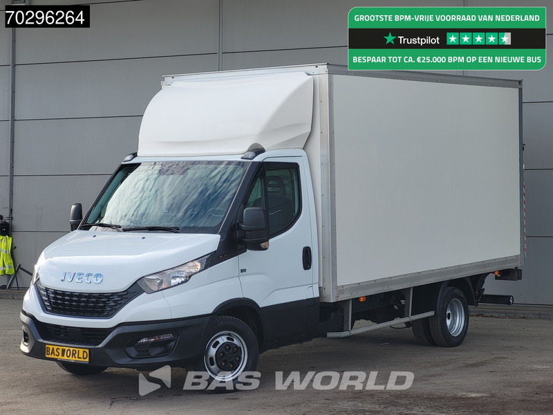 Iveco Daily 35C16 Laadklep Dubbellucht 160PK Bakwagen Airco Cruise Euro6 Meubelbak Koffer Airco Cruise control - Fourgon: photos 1 Iveco Daily 35C16 Laadklep Dubbellucht 160PK Bakwagen Airco Cruise Euro6 Meubelbak Koffer Airco Cruise control - Fourgon: photos 1