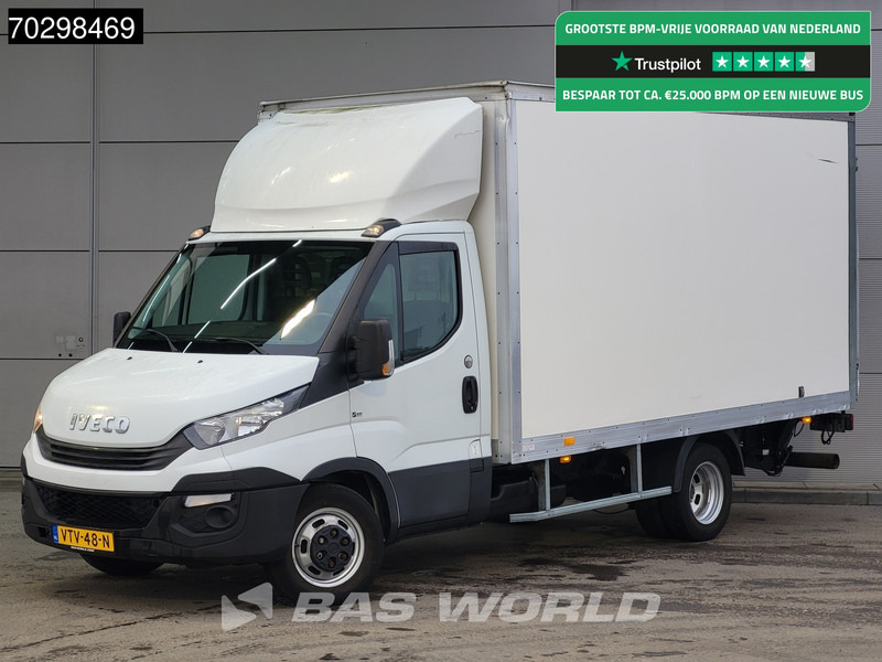 Iveco Daily 35C16 Laadklep Dubbellucht Bakwagen 160PK Airco Cruise Euro6 Meubelbak Koffer Airco Cruise control - Fourgon: photos 1 Iveco Daily 35C16 Laadklep Dubbellucht Bakwagen 160PK Airco Cruise Euro6 Meubelbak Koffer Airco Cruise control - Fourgon: photos 1