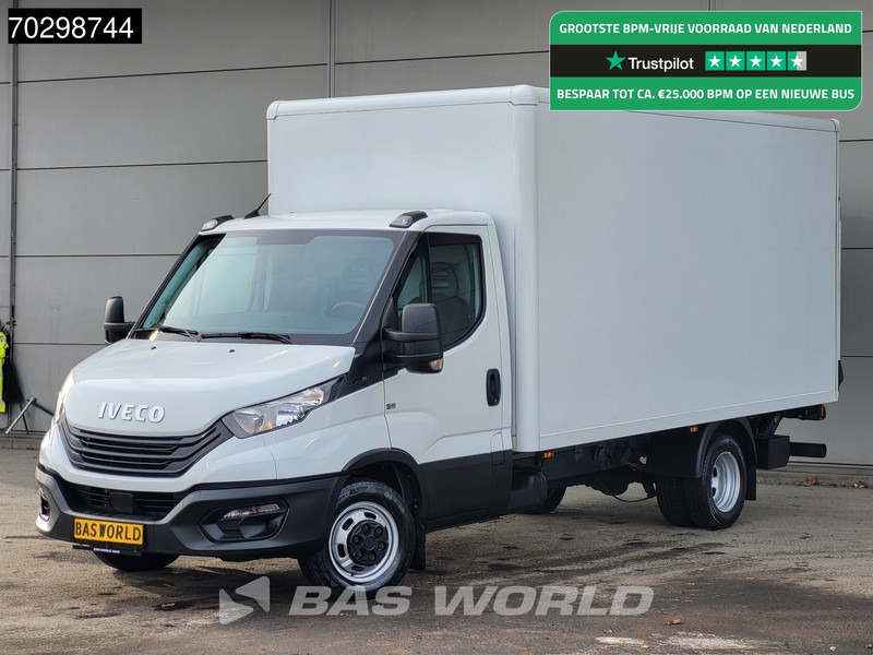 Iveco Daily 35C16 Laadklep Dubbellucht Bakwagen 160PK Airco Euro6 Meubelbak Koffer Airco - Fourgon: photos 1 Iveco Daily 35C16 Laadklep Dubbellucht Bakwagen 160PK Airco Euro6 Meubelbak Koffer Airco - Fourgon: photos 1