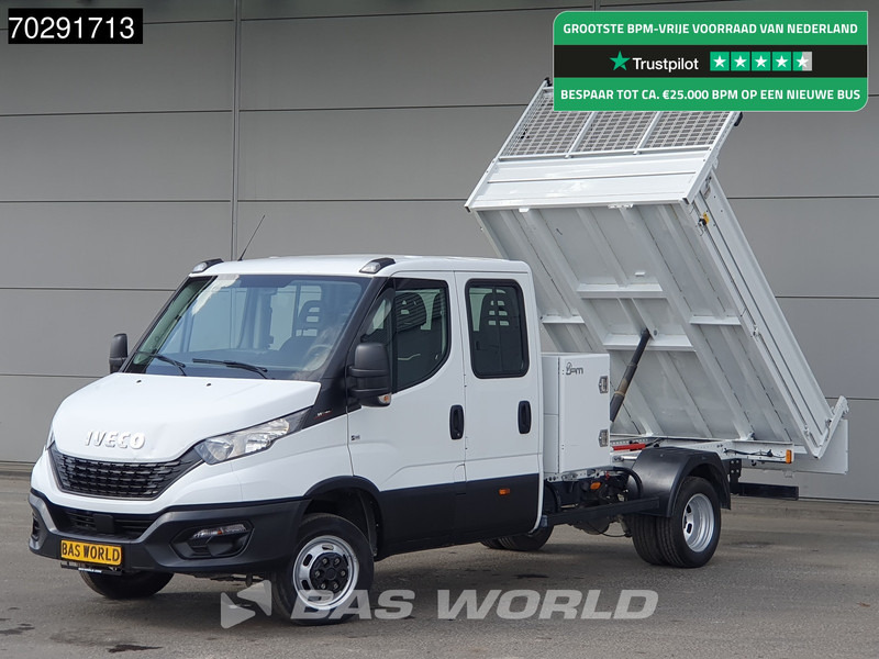 Iveco Daily 35C16 Open Laadbak met Kist Dubbel Cabine Dubbellucht 3,5t Trekhaak Airco Cruise Euro6 Pritsche Pickup Open Box 2m3 Airco Trekha - Fourgon plateau: photos 1 Iveco Daily 35C16 Open Laadbak met Kist Dubbel Cabine Dubbellucht 3,5t Trekhaak Airco Cruise Euro6 Pritsche Pickup Open Box 2m3 Airco Trekha - Fourgon plateau: photos 1