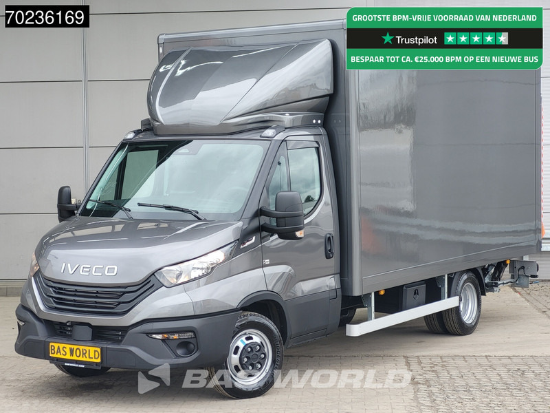 Iveco Daily 35C18 2025 MODEL Automaat 1000kg Laadklep ACC Navi Airco Zijdeur Bakwagen Meubelbak Koffer 21m3 Airco - Fourgon: photos 1 Iveco Daily 35C18 2025 MODEL Automaat 1000kg Laadklep ACC Navi Airco Zijdeur Bakwagen Meubelbak Koffer 21m3 Airco - Fourgon: photos 1