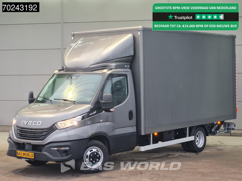 Iveco Daily 35C18 2025 MODEL Automaat 1000kg Laadklep ACC Navi Airco Zijdeur Bakwagen Meubelbak Koffer 21m3 Airco - Fourgon: photos 1 Iveco Daily 35C18 2025 MODEL Automaat 1000kg Laadklep ACC Navi Airco Zijdeur Bakwagen Meubelbak Koffer 21m3 Airco - Fourgon: photos 1