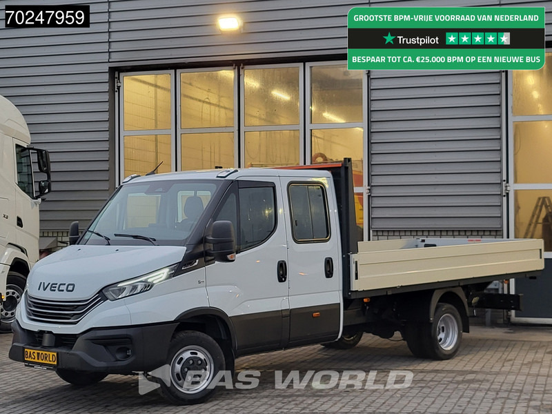 Iveco Daily 35C18 3.0 180PK Nwe model 2025 Dubbel Cabine Open laadbak Navi ACC LED 3,5T Trekvermogen Pritsche Pickup 3m3 Airco Dubbel cabine - Fourgon plateau: photos 1 Iveco Daily 35C18 3.0 180PK Nwe model 2025 Dubbel Cabine Open laadbak Navi ACC LED 3,5T Trekvermogen Pritsche Pickup 3m3 Airco Dubbel cabine - Fourgon plateau: photos 1