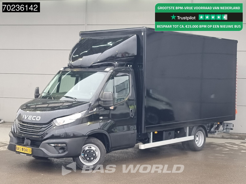 Iveco Daily 35C18 3.0L Automaat 2025 MODEL 1000kg Laadklep ACC Navi Airco Zijdeur Bakwagen Meubelbak Koffer 21m3 Airco - Fourgon: photos 1 Iveco Daily 35C18 3.0L Automaat 2025 MODEL 1000kg Laadklep ACC Navi Airco Zijdeur Bakwagen Meubelbak Koffer 21m3 Airco - Fourgon: photos 1