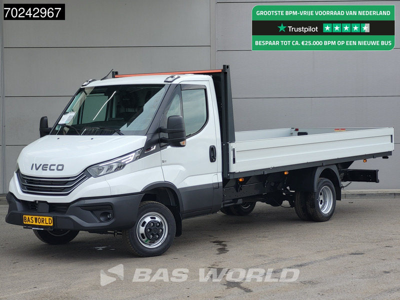Iveco Daily 35C18 3.0L Automaat Nwe model 2025 Open laadbak Navi ACC LED 3,5T Trekvermogen Pritsche Pickup Airco - Fourgon plateau: photos 1 Iveco Daily 35C18 3.0L Automaat Nwe model 2025 Open laadbak Navi ACC LED 3,5T Trekvermogen Pritsche Pickup Airco - Fourgon plateau: photos 1