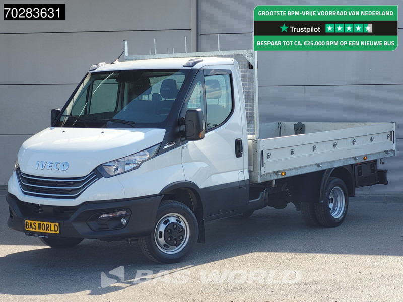 Iveco Daily 35C18 3.0L Open Laadbak Dubbellucht 3,5t Trekhaak Airco Cruise Camera Parkeersensoren Euro6 Meubelbak Koffer Airco Trekhaak Crui - Fourgon plateau: photos 1 Iveco Daily 35C18 3.0L Open Laadbak Dubbellucht 3,5t Trekhaak Airco Cruise Camera Parkeersensoren Euro6 Meubelbak Koffer Airco Trekhaak Crui - Fourgon plateau: photos 1