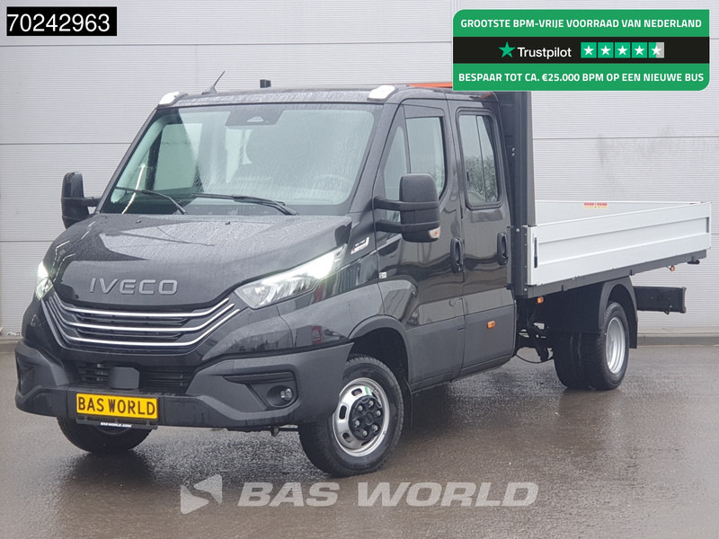 Iveco Daily 35C18 Automaat 2025model Open laadbak Dubbel Cabine CarPlay ACC LED 3,5T Trekvermogen Pritsche Pickup Airco Dubbel cabine - Fourgon plateau: photos 1 Iveco Daily 35C18 Automaat 2025model Open laadbak Dubbel Cabine CarPlay ACC LED 3,5T Trekvermogen Pritsche Pickup Airco Dubbel cabine - Fourgon plateau: photos 1